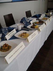 Foster Farms Chicken Competition, Judges Table