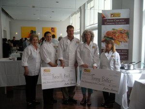 Contestants and winners of the Foster Farms Fresh Chicken Cooking Competition in Portland, Oregon