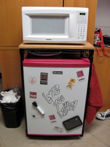 Dorm Microwave and Fridge